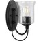 Progress Lighting Bowman Collection Black One-Light Bath P300253-031 - alternate 1